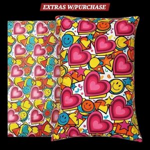 NWT - 15ct. 14.5x19 Polymailer, Random Thank You Cards And Stickers